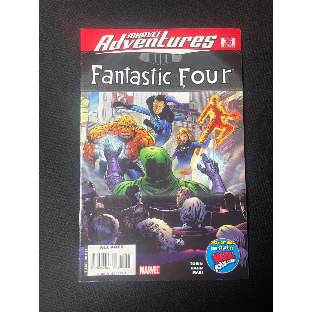 Marvel‎ Adventures Fantastic Four Comic Book 36 All Ages Direct Edition